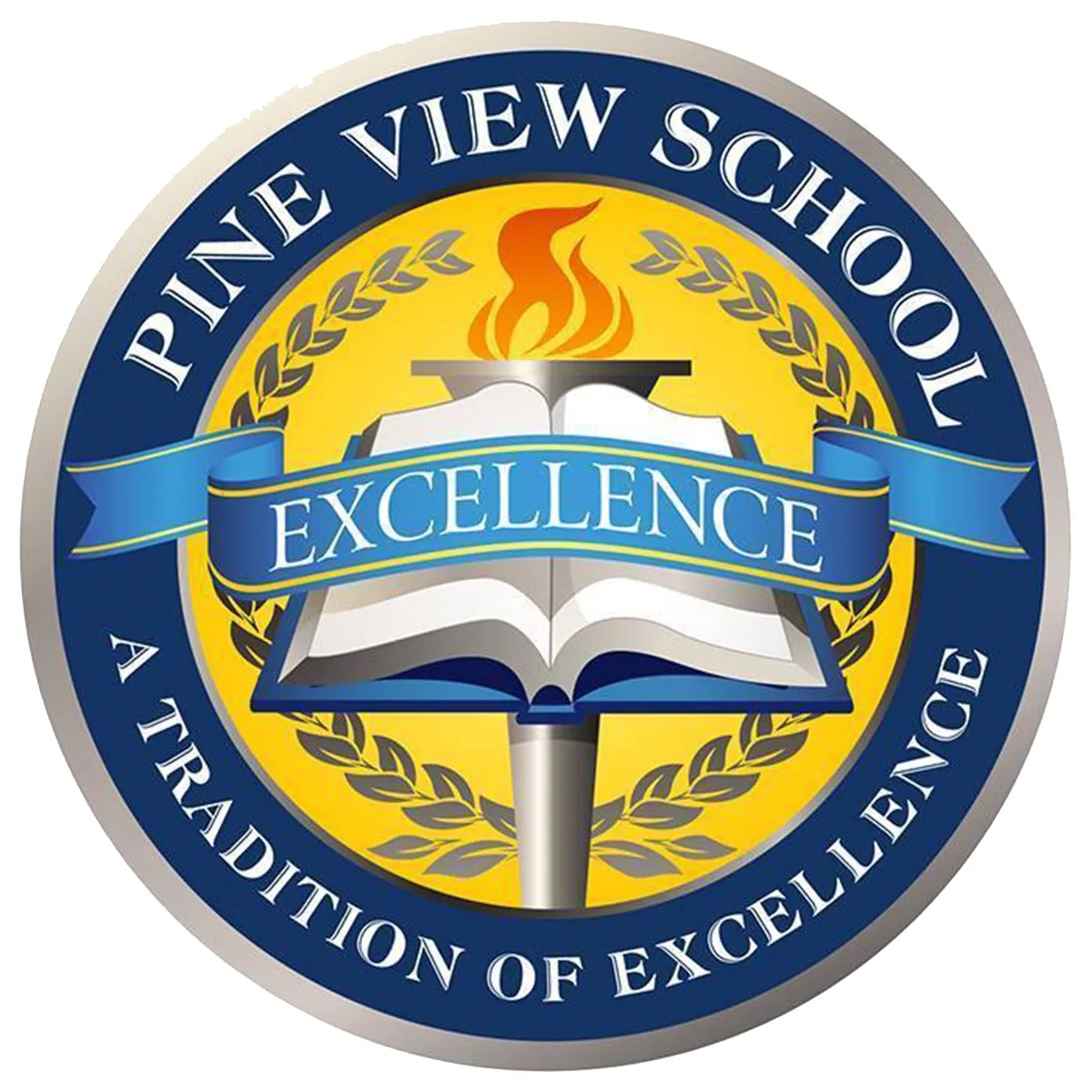 Pine View School seal